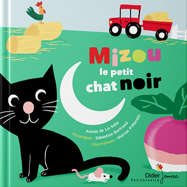 Mizou le petit chat noir