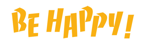 BeHappy_Typo2